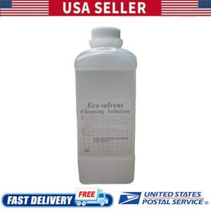 US Stock 1L Compatible ECO Ink Cleaning Solution Newest Fast Ship Hot