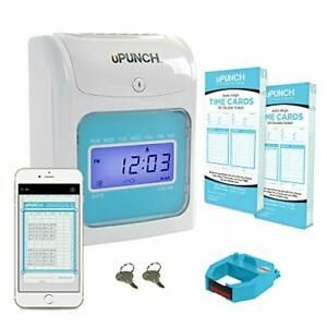 Time Clock with Free Punch to Pay Mobile App to Scan &amp; Manage Timecards for