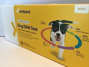 Embark Dog DNA Test - Breed Identification Kit - NEW OPEN BOX