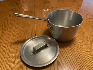 Vintage Dura-Ware #347 Commercial 1.5 Quart Aluminum Sauce Pan Skillet New York