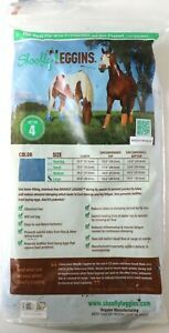 SHOOFLY Leggins for Horses - Blue - Large  Pack of 4