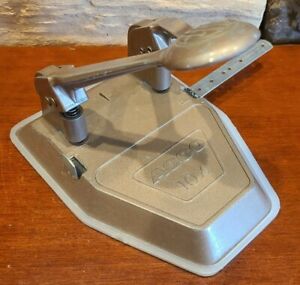 Vintage Acco 10X Two Hole Paper Punch WORKS GREAT!