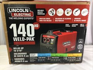Lincoln Electric 140 HD Weld-Pak 110 Welder K2514-1 Mig Wire Feed-Free Shipping!