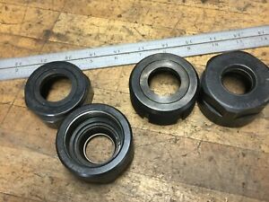 LOT OF TG100 COLLETS NUTS