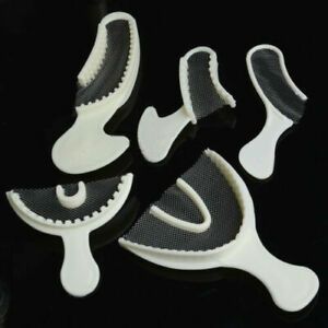 10 Dental Disposable Impression Bite Registration Trays Triple 5 Size P/Q/S/A/F