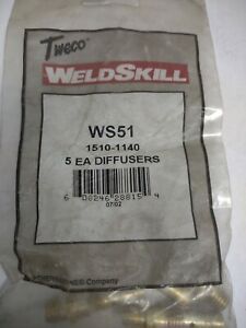 TWECO 15101140 Gas Diffuser,Tweco Gun WM150 and #1,PK5