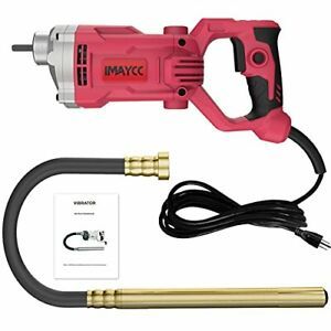 Concrete Vibrator 1500W 110V Power Concrete Vibrators with 6.6 FT/2M Shaft Rod