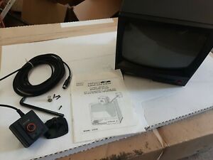 Vintage CCTV Home Surveillance System VITH CAMERA, MANUAL, MONITOR LOOK!!