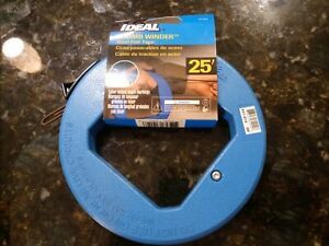 Ideal Thumb Winder Steel Fish Tape 25&#039; New