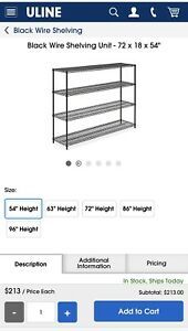 warehouse shelving - New In Box