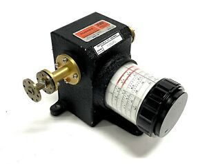 HUGHES 45722H-1000 ROTARY VANE ATTENUATOR 33-50 GHz WR22