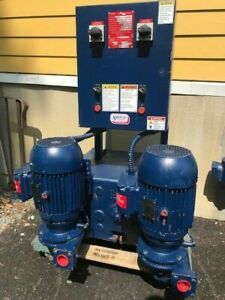 Duplex condensate pump unit  Shipco Pumps  3 phase With Two 3HP Motors