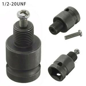 Drill Chuck Adaptor With Screw Wrench Accessory Conversion High Strength