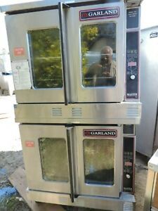 CONVECTION OVEN DOUBLE STACK GARLAND (MODEL MCO-GO-10E) NATURAL GAS