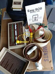 Vintage Datatran DT-4 Data Tracker (Break-Out Box,Continuity Tester+Case +CABLES