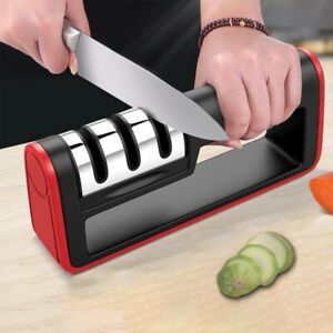 Knife Sharpener Professional Ceramic Tungsten Kitchen Sharpening System Tool