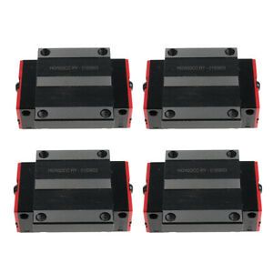 4 Pcs #20 Carriage Block for 20mm Linear Rail Guide