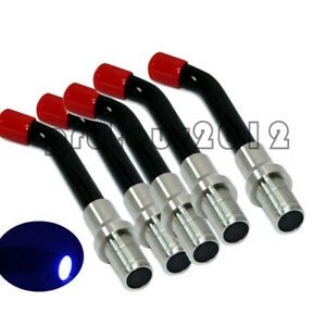 5pc Dental Optical Fiber Curing Lamp Guide Rod Tip Glass LED Tip 10 x 15 x 8mm