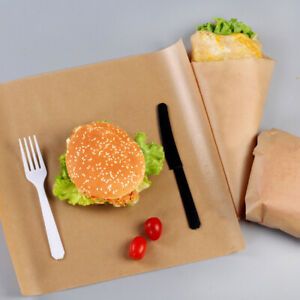 Waterproof Kraft Wrapping Paper Unwaxed Oilproof Packaging Paper - 28cm