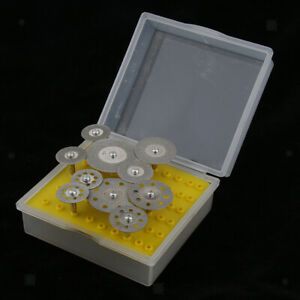Diamond Cutting Wheel, 10Pcs Titanium Coating Diamond Cutting Discs Cut-off