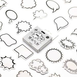 Dialog Box Stationery Scrapbooking Decor Decorative Stickers Sealing Sticker