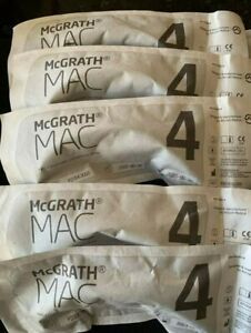 McGrath Laryngoscope MAC #4 Disposable Blades (5 pack)