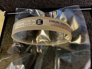 OPTICAL FLAT Quartz &#034; Edmund Scientific 1/4 Wave Excellent