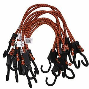 Kotap MABC-24 All Purpose Light Duty Adjustable Bungee Cords 10 Count