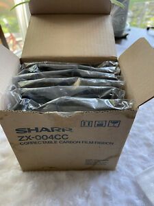 Sharp ZX-004CC Correctable Carbon Film Ribbons Box of 6 Unused In Packages