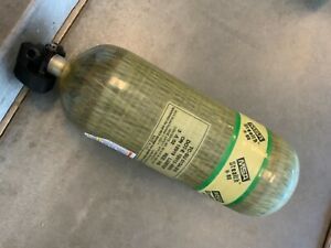 MSA 4500PSI 60MIN Stealth H60 SCBA Bottle Tank Cylinder 2002 with CGA347 Valve