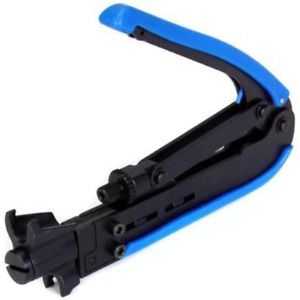 GCA Professional Wire Crimper Coax Compression Crimping Tool RG59 RG6 RG11 F-Typ