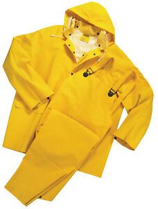 ANCHOR 35 MIL 3 PIECE RAIN SUIT PVC/POLYESTER 4035XXXXXL  - 1 Each