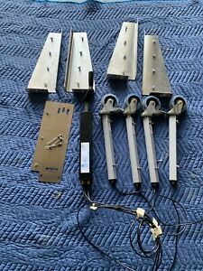 Monarch Dyna-Lift 4M-D1A-08-S Hydraulic Manual Lift, 4 Post, With Casters