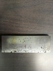 4&#034; Starrett-Webber Gage Block