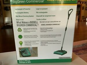 Bissell Big Green Commercial BG9100NM Rechargeable Cordless Electric Sweeper