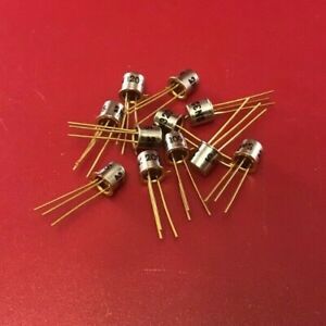 MWS 2N3209 Bipolar Junction Transistor, PNP Type, TO-18 OLD GOLD (11PCS)