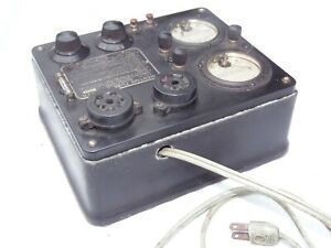 Vintage WESTON TUBE CHECKER Model 533, Tested Working, BUT...