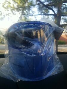 Jackson Safety V90 Shield Clear Goggle - Blue