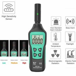 Radiation Detector Dosimeter Meter Handheld Electromagnetic Wave Geiger Counter