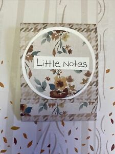 Cute Matchbook Notepad, 3x4 Inches. Purse Size Notepad With Book Marker And Pen.