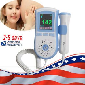 Portable LCD Baby Doppler Prenatal Heart Monitor 3MHZ Probe Detecting Tool SALE