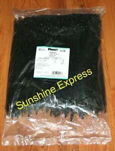 Lot 1000x Panduit BT3S-M0 Dome-Top Barb Ty Cable Tie - 12&#034; long