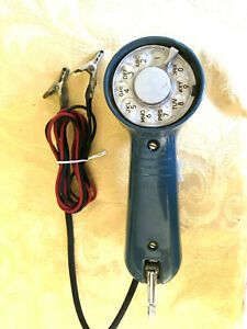 Vintage Bell Systems Western Electric Lineman&#039;s Blue Rotary Handset Phone Tester