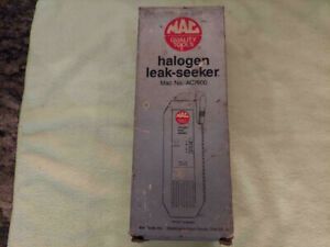 MAC Halogen Leak Detector, No. AC7800, New