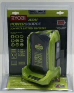 Ryobi 40V PowerSource 300 Watt Battery Inverter RYi300GB 1004-178-216 - New