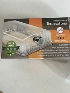 Statguardplus Thermostat Guard Cover with Changeable Code Combination Lock