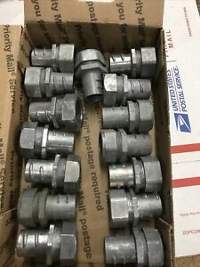 Lot of (15).  n3/4”. FLEX to EMT Connector