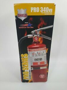 Shield Pro 340VB 5lb Rechargable Fire Extinguisher NEW SEALED SOME HAVE BOX WEAR