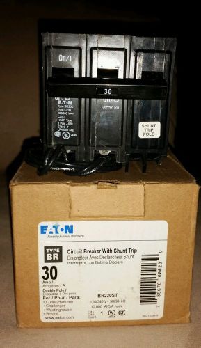 BR230ST NEW IN BOX Eaton/Cutler Hammer 30A Shunt Trip  Circuit Breaker