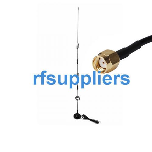 10dbi 3g antenna with rp-sma plug connector for 3g wireless antenna 3m rg174 new for sale